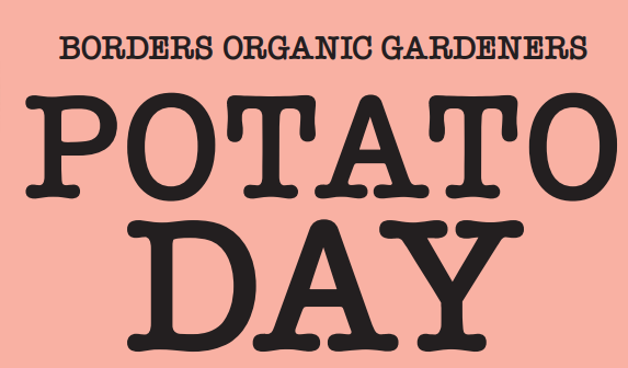 Borders Organic Gardener's Potato Day Poster